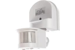 Детектор движения ДД 008 1100Вт угол обз. 180град. дальн. 12м IP44 бел. IEK LDD10-008-1100-001