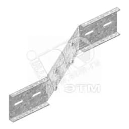 Редукция регулируемая, высота - 66 мм, ширина - 13 мм, длина - 400 мм, кратность - 1шт, SZ - Оцинкованная сталь (методом Sendzimir)