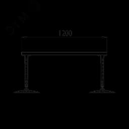 Опорная конструкция для установки оборудования TECHNORAPTOR FOOT 1200х1200 HD