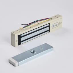 Электромагнитный замок (сила удержания 180кг),с двумя встроенными датчиками, RAL7032 (галечный серый) RL-EM180-0SG R-Lock