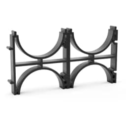 Кластер для двустенных труб d110 мм, двойной, двухсторонний Промрукав