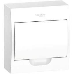 Щит распределительный навесной белый City9 (ЩРн-П-8) дверь белая на 8 модулей IP40 Systeme Electric