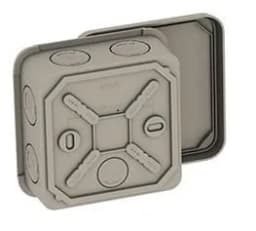 Коробка распределительная ОП 85х85х45мм двухкомпонентн. 8 вводов IP65 сер. Ruvinil 67240