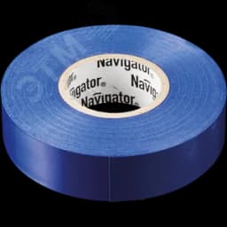 Изолента ПВХ синяя 15мм 10м NIT-B15-10/B