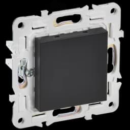 SKANDY Заглушка с суппортом SK-C01Bl черный IEK