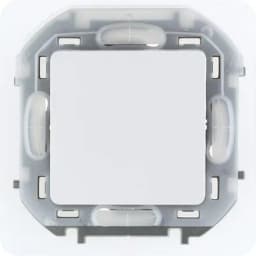 Переключатель 1-кл. Inspiria 10А IP44 250В 10AX механизм бел. Leg 673670