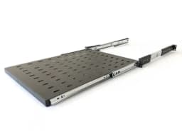Полка выдвижная c 19" креплением TSS3-450-RAL9004 Hyperline