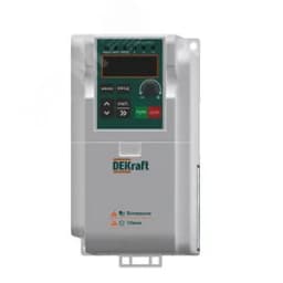 Преобразователь частоты DEKV060-1.5/2.2кВт 3 фазы 380В с торм. модулем