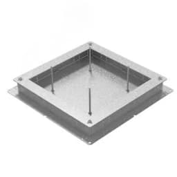 Напольная коробка 450х450х48, Сендзимир цинк OSTEC