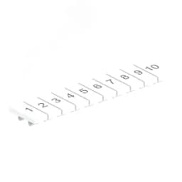 "Маркировка для клемм Ш=6 мм ""1-10"" (70 шт) OptiClip MC6/H/1-10"