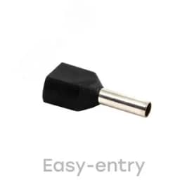 Наконечник штыревой втулочный изолированный НШвИ (2) 1.5-8 (50шт) EKF