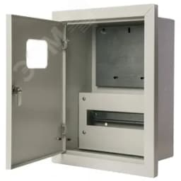 Щит учетно-распределительный встраиваемый ЩУРВ-1/12 IP31 металлический