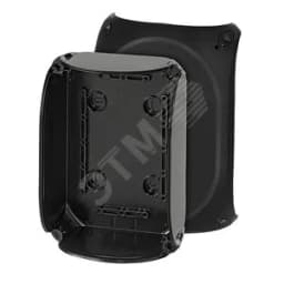 Коробка распределительная пустая 130х180х77 IP66/67 черная стойкая к УФ HENSEL