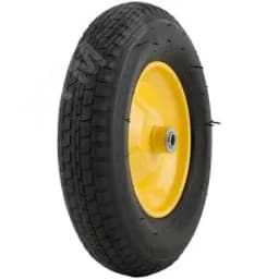 Колесо запасное с камерой 380х90х225 мм (4.00-8), подшипники 16 мм, для тачек 77611 , 77612