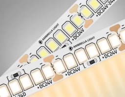 Светодиодная лента Ambrella Light GS3401 2835 240Led 20W m 24V IP20 3000K 5m Ambrella Light GS3401