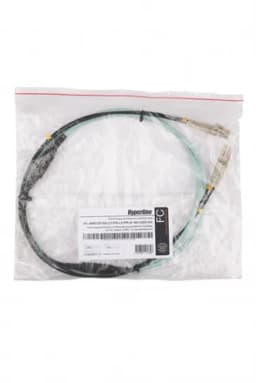 Патч-корд волоконно-оптический (шнур) MM 50/125(OM3) Hyperline FC-AWS1/D-503-LC/PR-LC/PR-H-1M-LSZH-AQ