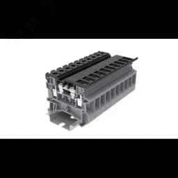 Клемма TP 1-1 с держателем предохранителя 5х20, с индикацией, 220В, черная