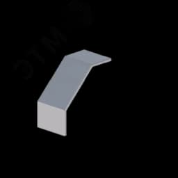 Крышка лотка монтажного углового 90 вниз ЛР90Н.200.15.356.1,2.1