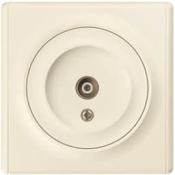 Розетка телевизионная TV 1-м СП Florence механизм беж. (1E21101301) OneKeyElectro 2172796