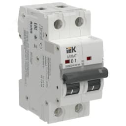 ARMAT Автоматический выключатель без теплового расцепителя M10N-MA 2P D 1А IEK