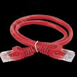 Патч-корд категории 5Е UTP 0.5м красный GENERICA ITK