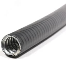 Металлорукав в ПВХ изоляции МПГ нг толстостенный 32 (20 м/уп.) черный ГОФРОМАТИК