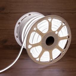 Гибкий неон SMD 8х16мм двухсторонний 24В белый 120 LEDм 50м NEONNIGHT 131115