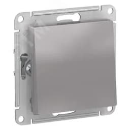 Переключатель одноклавишный ATLASDESIGN схема 6 10АХ механизм алюминий