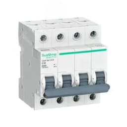Выключатель автоматический четырехполюсный (АВ) С 32А 4P 6kA 400В City9 Set