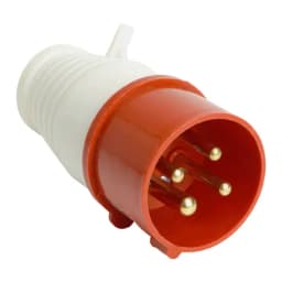 Вилка прямая ST014 16А 380В 3P PE IP44 PPG1601444 Stekker 49428