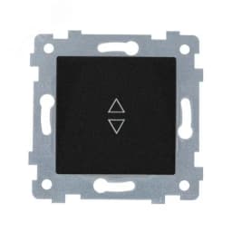 Мария Механизм переключателя на два направления одноклавишного скр.уст. С610-442 антрацит Кунцево