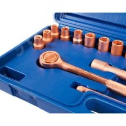 Набор головок N2B оксид. 6-32мм омедненные Hortz