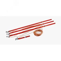 Заземление переносное ЗПЛ-10Э-3 для ВЛ до 10 кВ S=16 с 3 несъемные штанги ET-Z136-16 Электро Трейд