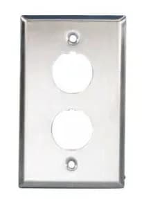 Панель лицевая для 2-х промышленных модулей Hyperline FP-IE-U-2-SL