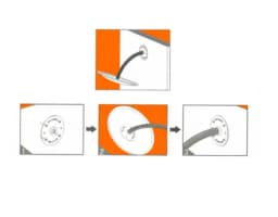 Зеркало прямоугольное для помещений 400х600 мм Китай