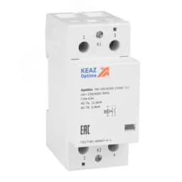 Контактор модульный OptiDin MK-100-6320-230AC (L) КЭАЗ Optima