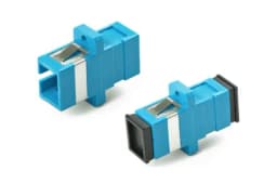 Адаптер оптический проходной SC-SC, SM, simplex Hyperline FA-P11Z-SC/SC-N/BK-BL