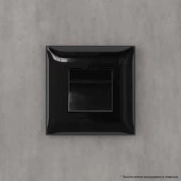 Рамка 1-м 2мод. Avanti «Черный квадрат» DKC 4402902