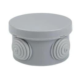 Коробка распаячная КМР-040-039 наружная с крышкой 85х40 АБС 4 мембранных ввода IP54 EKF plc-kmr-040-039