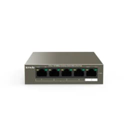 Неуправляемый 5-ти портовый коммутатор с 4 PoE портами TEF1105P-4-63W Tenda
