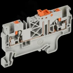 Колодка клеммная CP-DT измерит. нож. разм. 2,5мм2 серая IEK