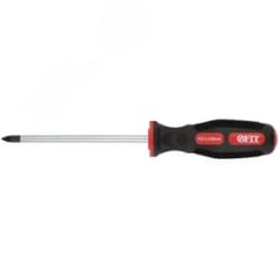 Отвертка "Универсал", CrV сталь, прорезиненная ручка, Профи 5х100 мм РZ1