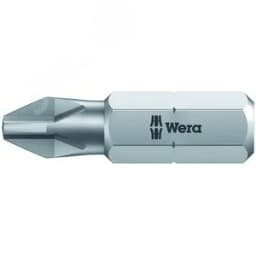Бита 851/1 Z PH вязкая твердость хвостовик 1/4 C 6.3 PH 1X25 мм WE-072070 WERA