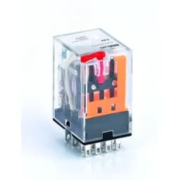 Промежуточное реле 4 контакта с LED индикацией и TEST функцией 3А 12В AC ПР-102