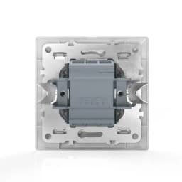 Переключатель проходной 2-кл. СП AVA 10А IP20 в сборе бел. TOKOV LIGHTTKL-AV-P2F-C01