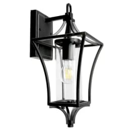 Светильник садовопарковый Feron PL731 на стену вниз 60W E27 230V черный 51269