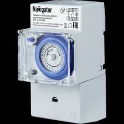 Таймер Navigator 61 560 NTR-A-D01-GR на DIN-рейку электромех.