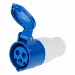 Розетка 213 переносная 2Р+РЕ 16А 220В IP44, 11-8918 REXANT