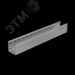 Лоток перф. 100х100х0,8 L3000 мм Стандарт ПЛЮС INOX304