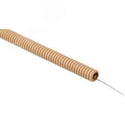 ELASTA Труба гофрированная ПВХ d=16мм с зондом сосна (25м) IEK